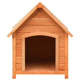 Vidaxl dog loft 72x85x82 cm solid pine pine pine wood