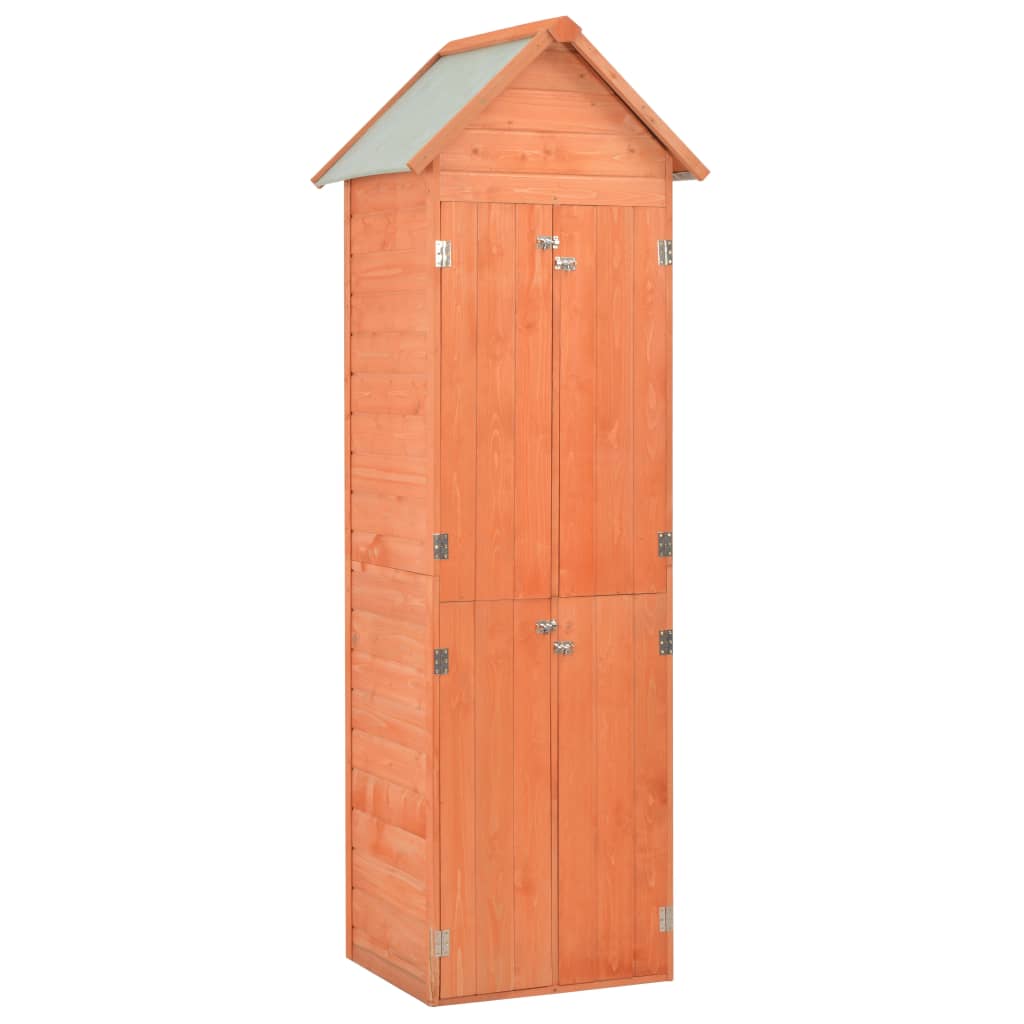 Vidaxl Garden Storage 71x60x213 cm tre