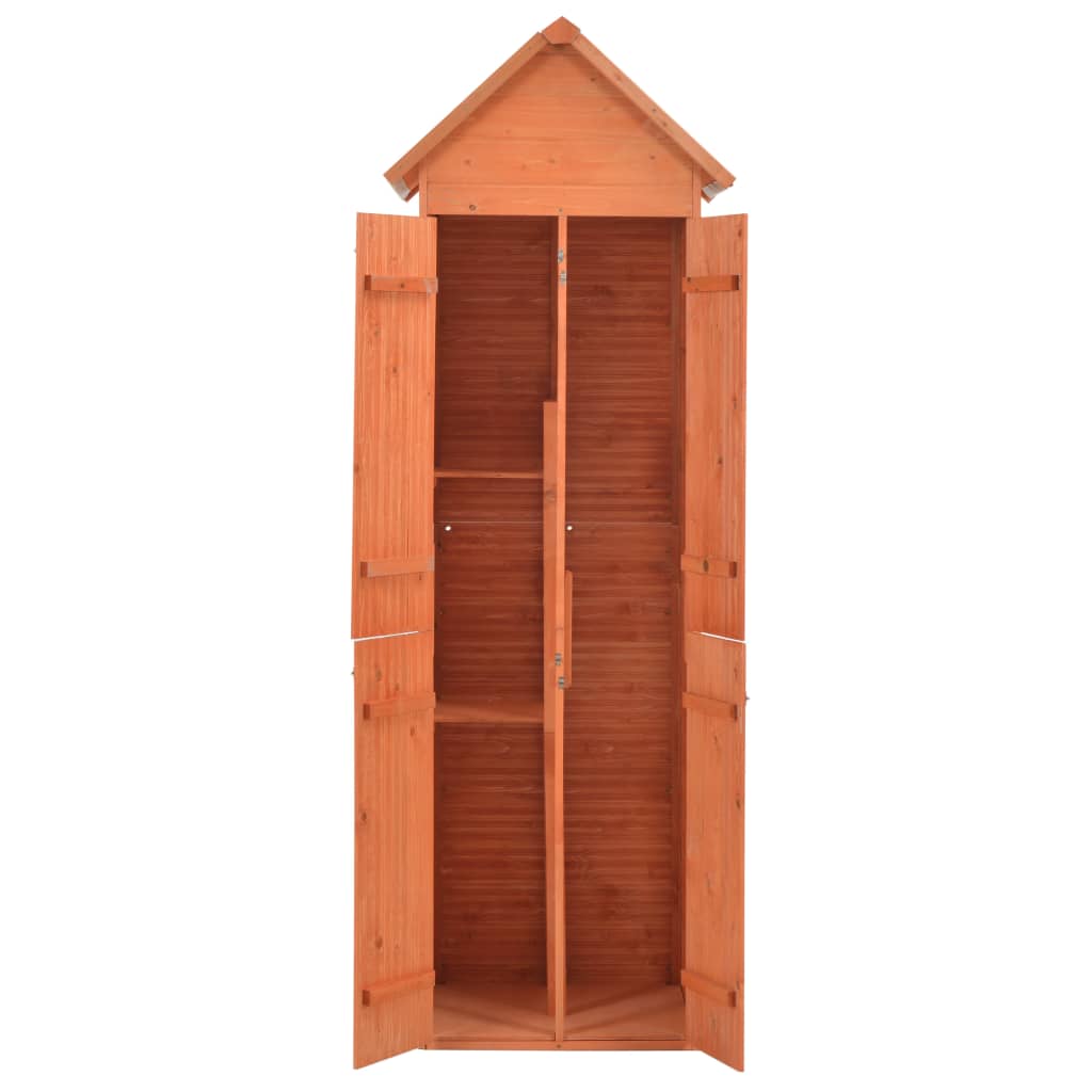 Vidaxl Garden Storage 71x60x213 cm tre