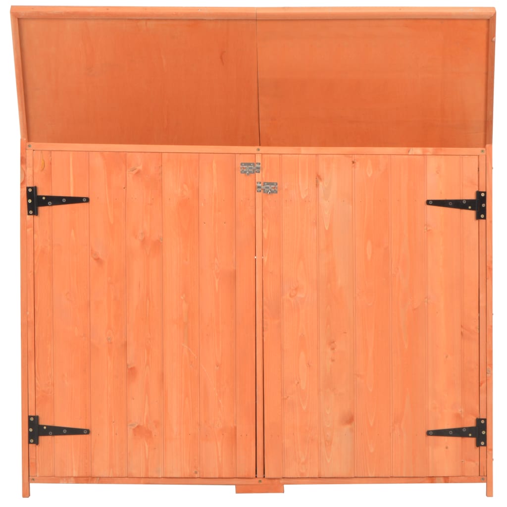 Vidaxl Garden Shed 128x42x91 cm Holz