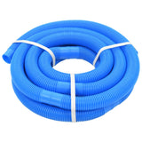 VidaXL Zwembadslang met klemmen 38 mm 6 m blauw