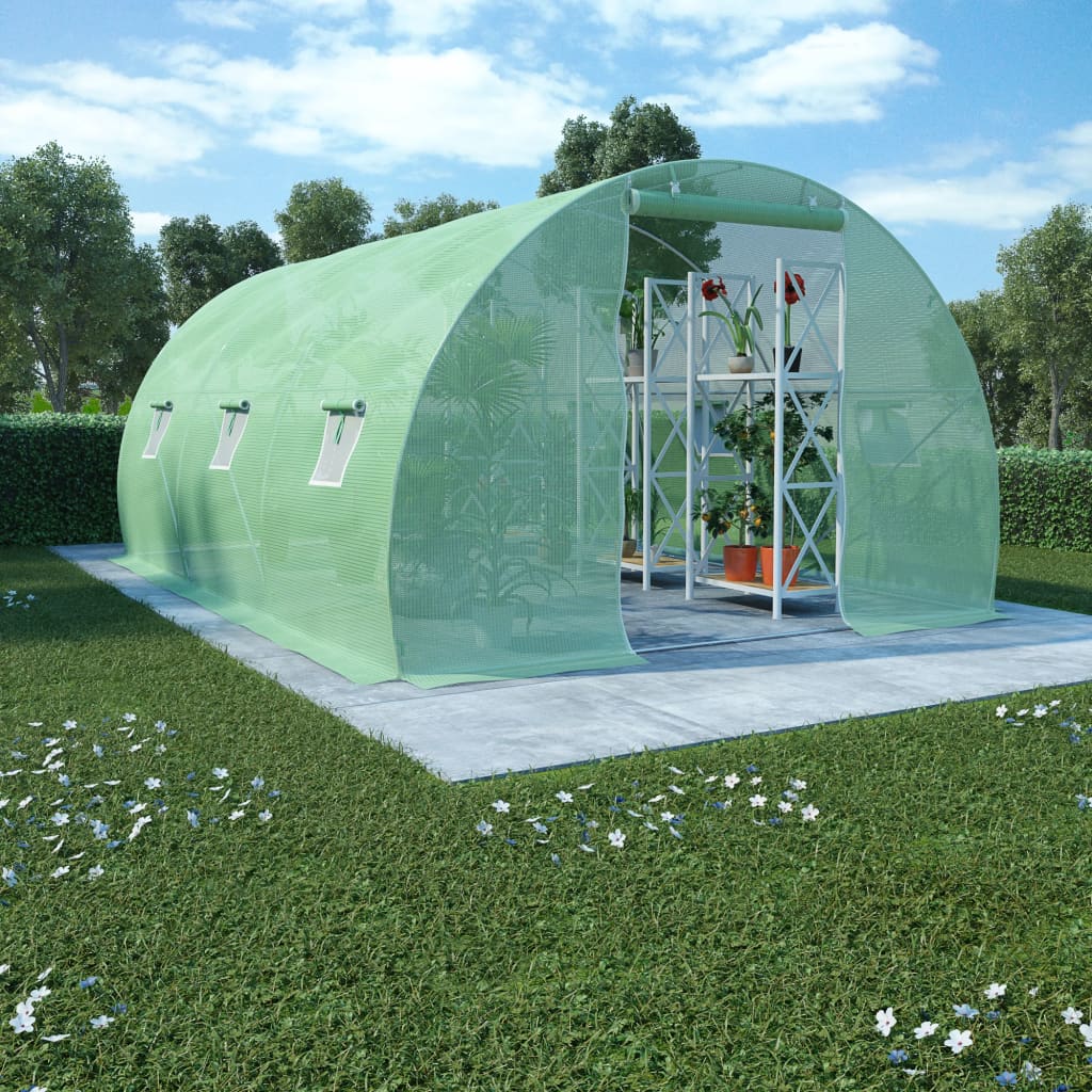 Vidaxl Greenhouse 13,5 m² 450x300x200 cm