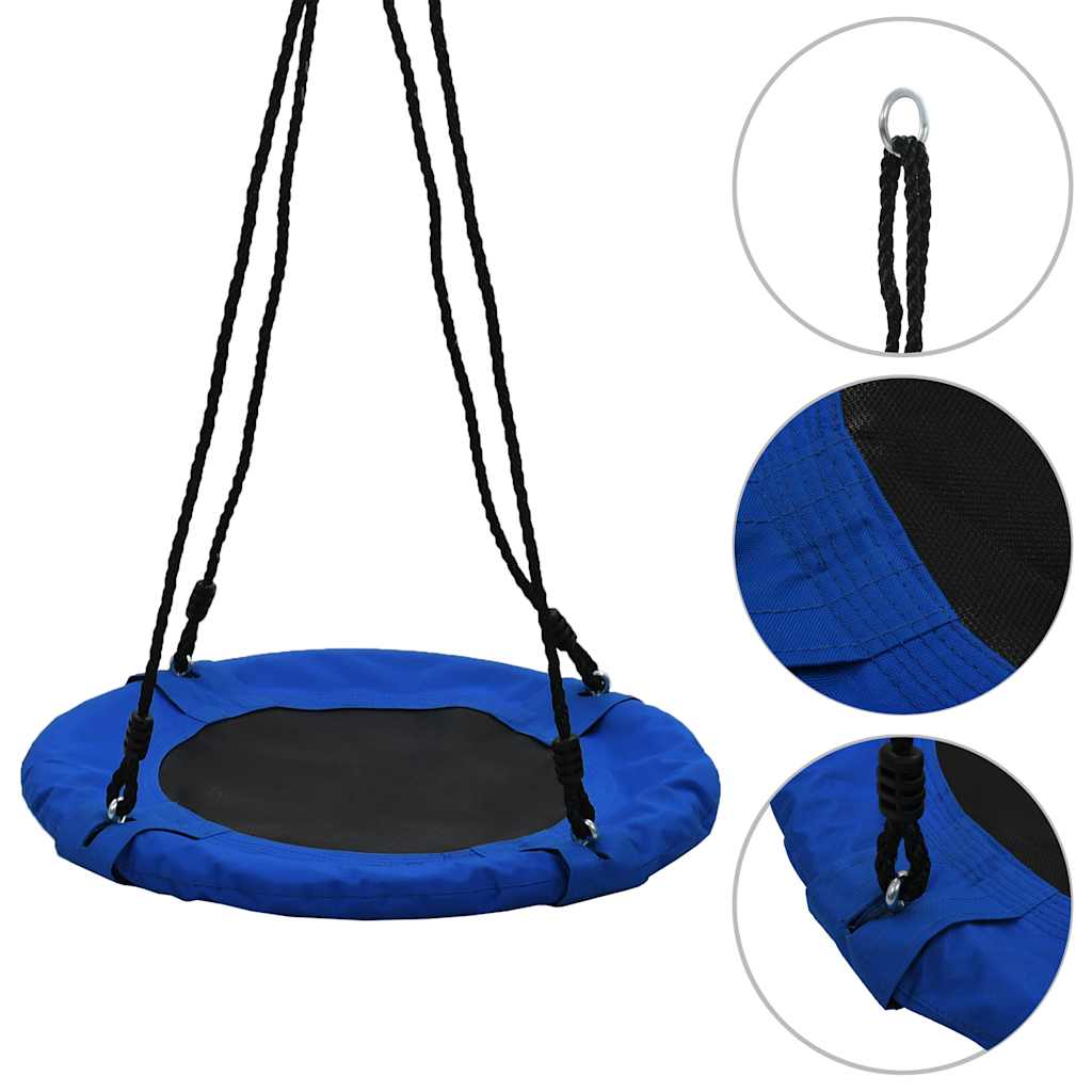 Vidaxl Swing 100 kg 60 cm blu