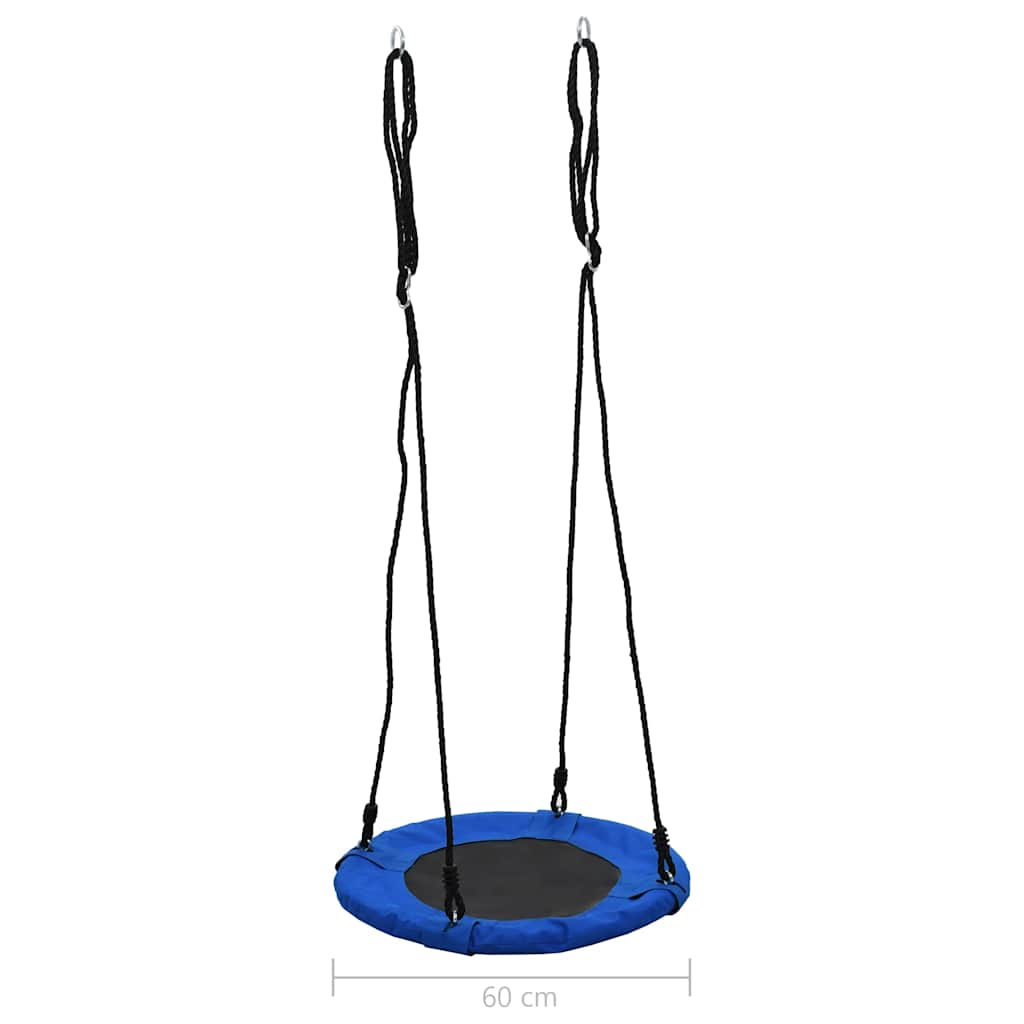 Vidaxl Swing 100 kg 60 cm blu