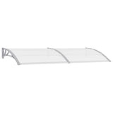 Vidaxl Port Canopy 240x100 cm PC grigio