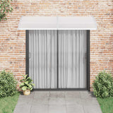 Vidaxl Port Canopy 240x100 cm PC grigio