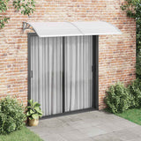 Vidaxl Port Canopy 240x100 cm PC grigio