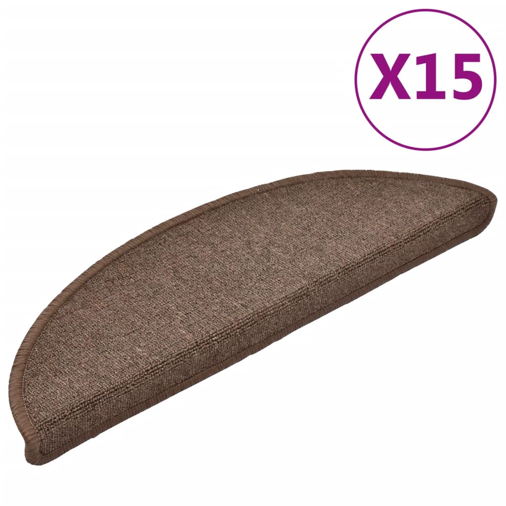 Vidaxl 15 stage de pédales 56x17x3 cm Brown