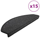 Vidaxl 15 Stuses 65x24x4 cm antracit