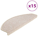 VidaXL 15 st Trapmatten 65x24x4 cm taupe