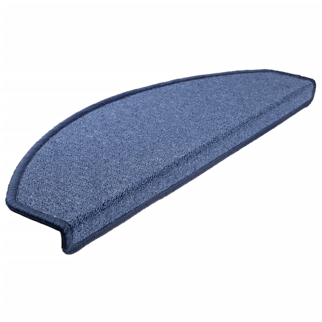 VIDAXL 15 STEP MATS 65x24x4 cm Blau