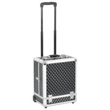 Vidaxl Make-up trolley 35x29x45 cm Aluminium