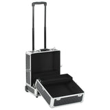 Vidaxl Make-up trolley 35x29x45 cm Aluminium