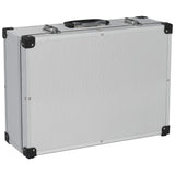 Vidaxl tool case 46x33x16 cm aluminum silver colored