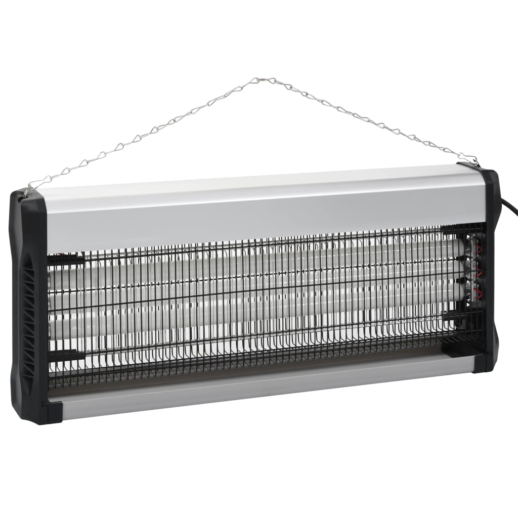 Vidaxl InsectDoor Killer 60 W Alluminio nero