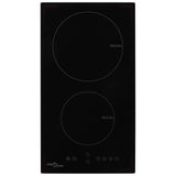 Vidaxl Induktioun Hob mat 2 Kachzonen Touch Control 3500 w Glas