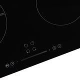 Vidaxl Induktioun hob mat 4 Kachen Zonen Touch Control 7000 w Glas