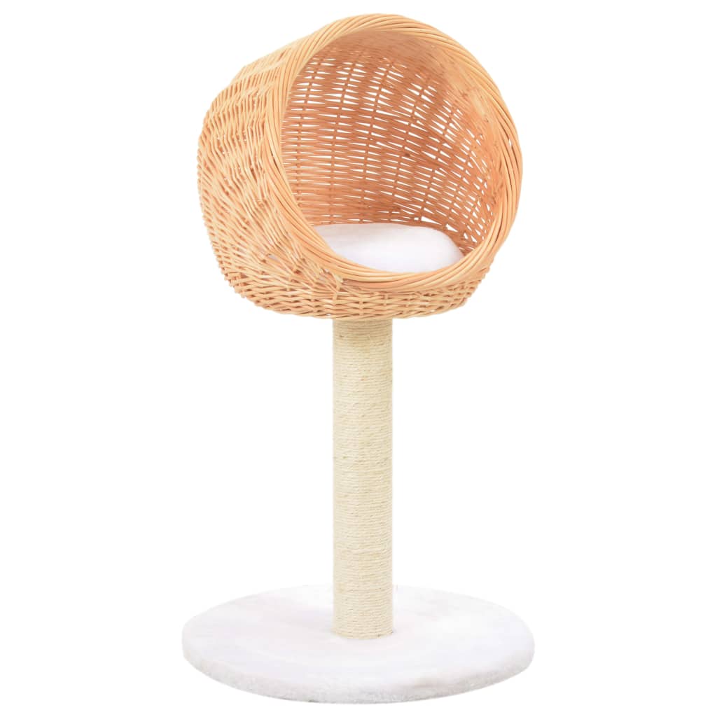 Vidaxl Cat rashing Post con graffi di sisal ovviamente Wilow Wood