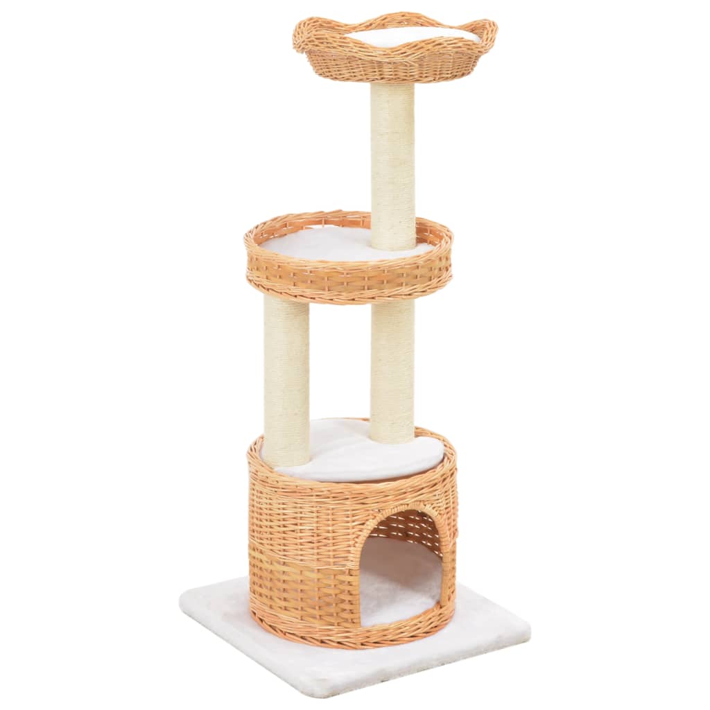 Vidaxl Cat Scraping Post med sisal repor Naturligtvis pilved