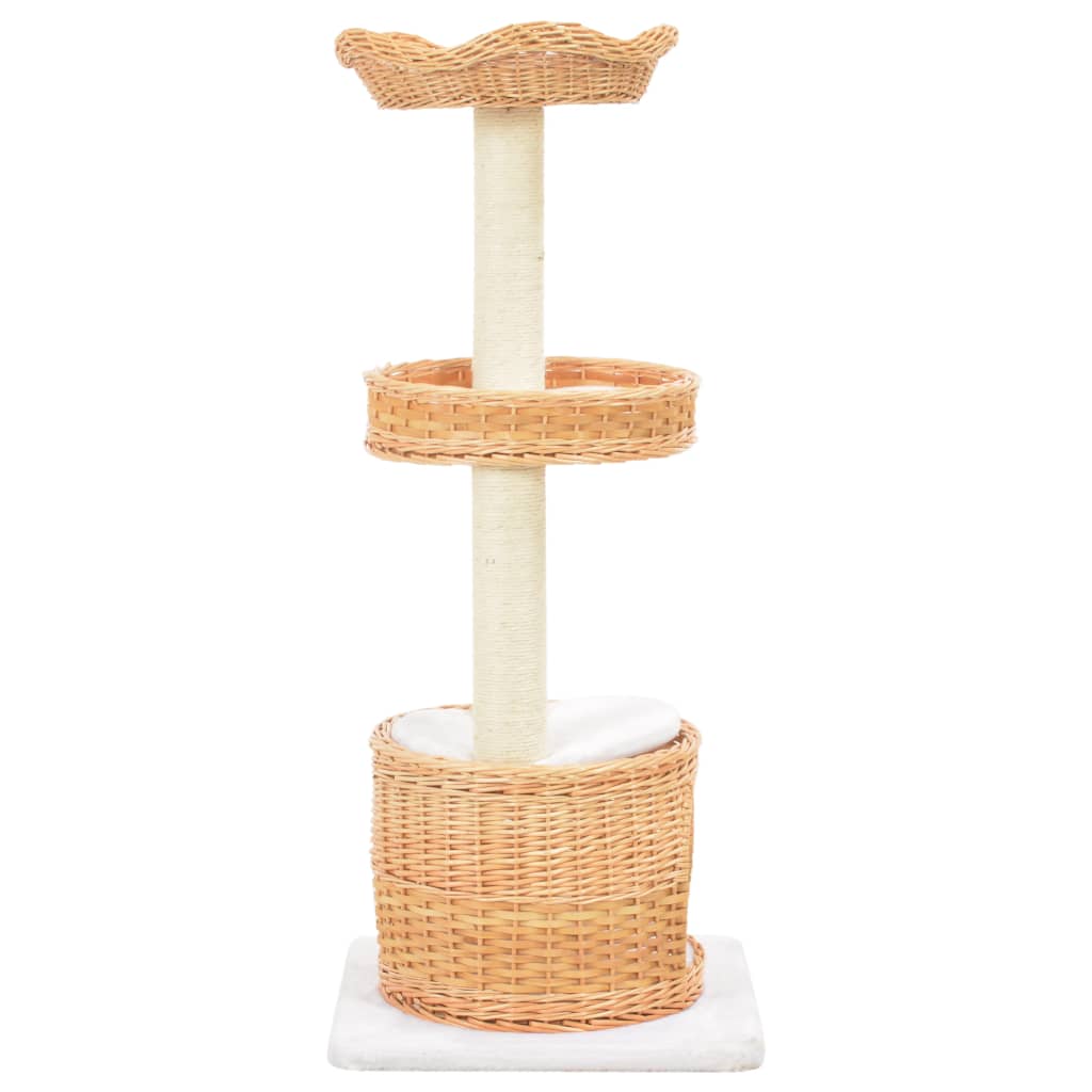 Vidaxl Cat Scraping Post med sisal repor Naturligtvis pilved