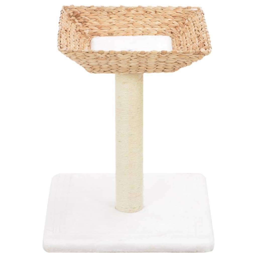 Vidaxl Cat Scratching Post avec sisal grattant une pile d'herbes marines