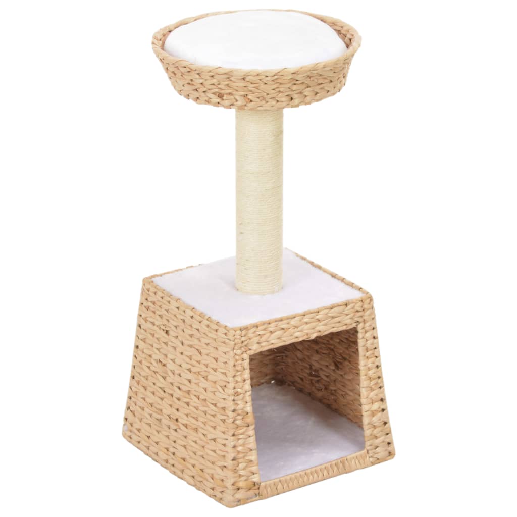 Vidaxl Cat Scratching Post avec sisal grattant une pile d'herbes marines