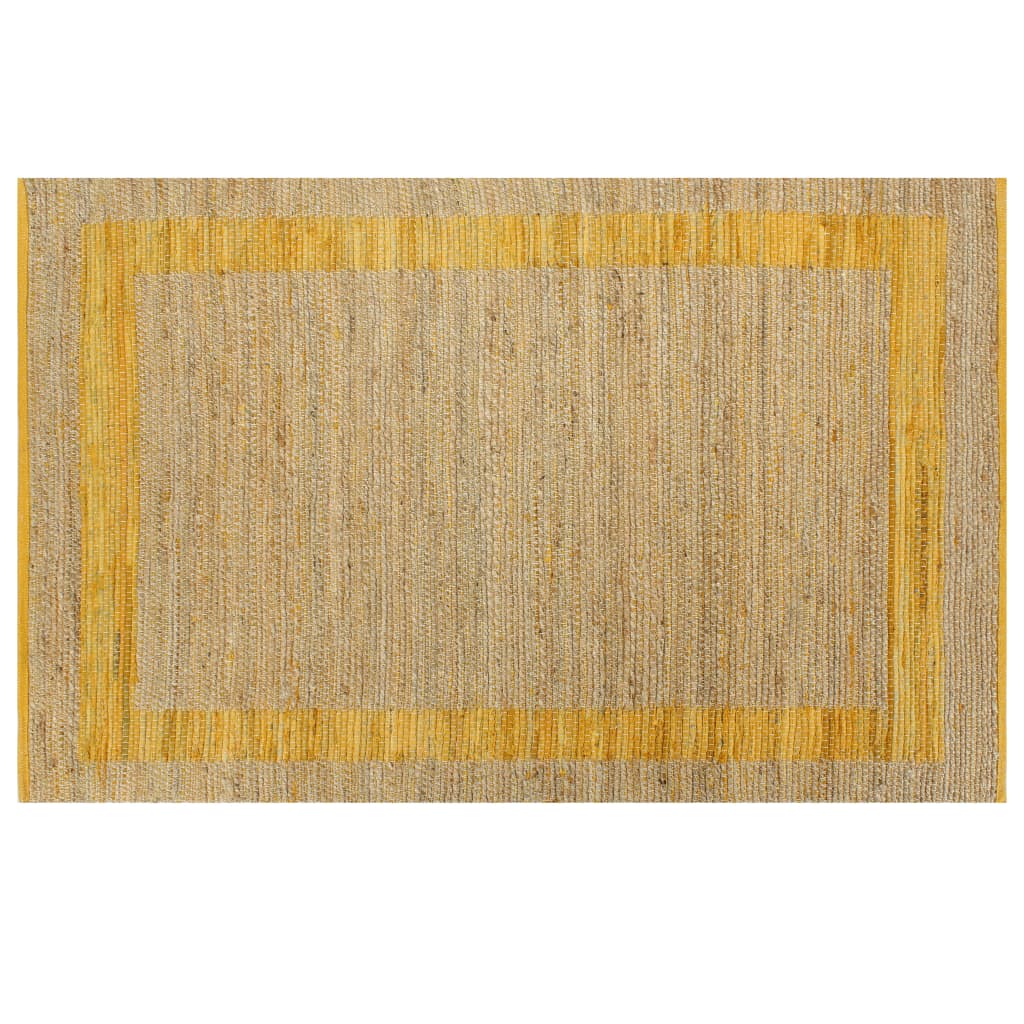 Vidaxl Rug Handmade 160x230 cm Jute Giel