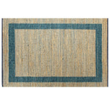 Vidaxl rug handmade 80x160 cm jute blue