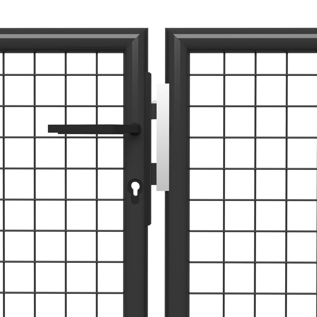 Vidaxl Port 350x150 cm Stahle Anthracit