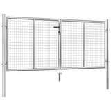 Vidaxl Port 306x150 cm galvanizované ocelové stříbrné barvy