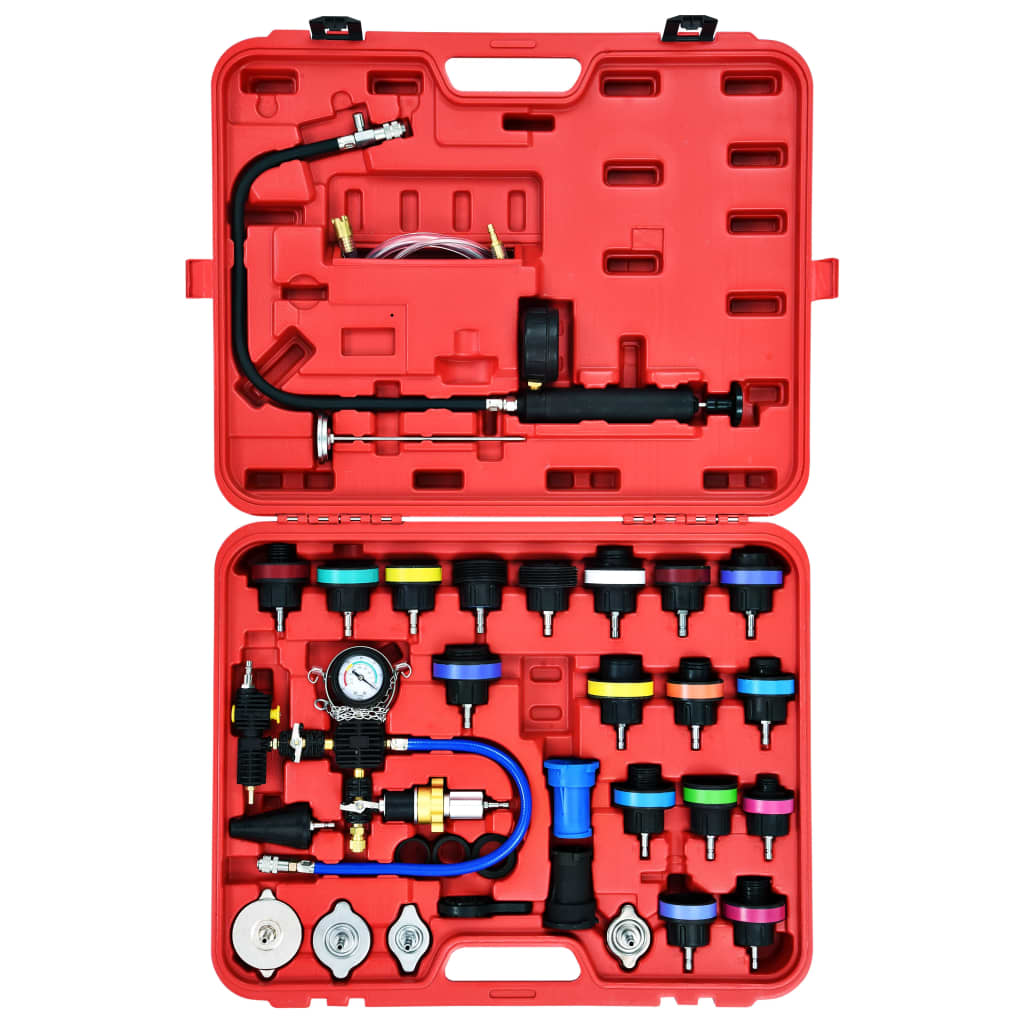 BIDAXL 28-delad kylsystem Radiatortrycktestare Set