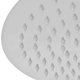 Vidaxl Rain Shower Shower 2 Sts Round 30 cm in acciaio inossidabile