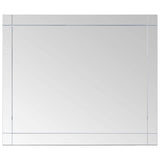 Vidaxl wandspiegel 80x60 cm glas