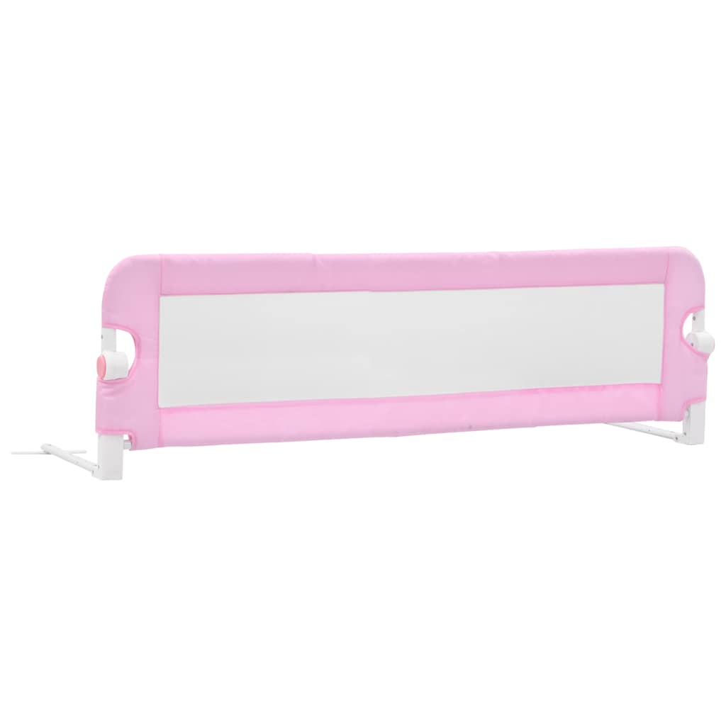 Gráfico de cama Vidaxl niño pequeño de 120x42 cm de poliéster rosa