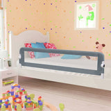 Vidaxl Bed Chart Toddler 180x42 cm poliestere grigio