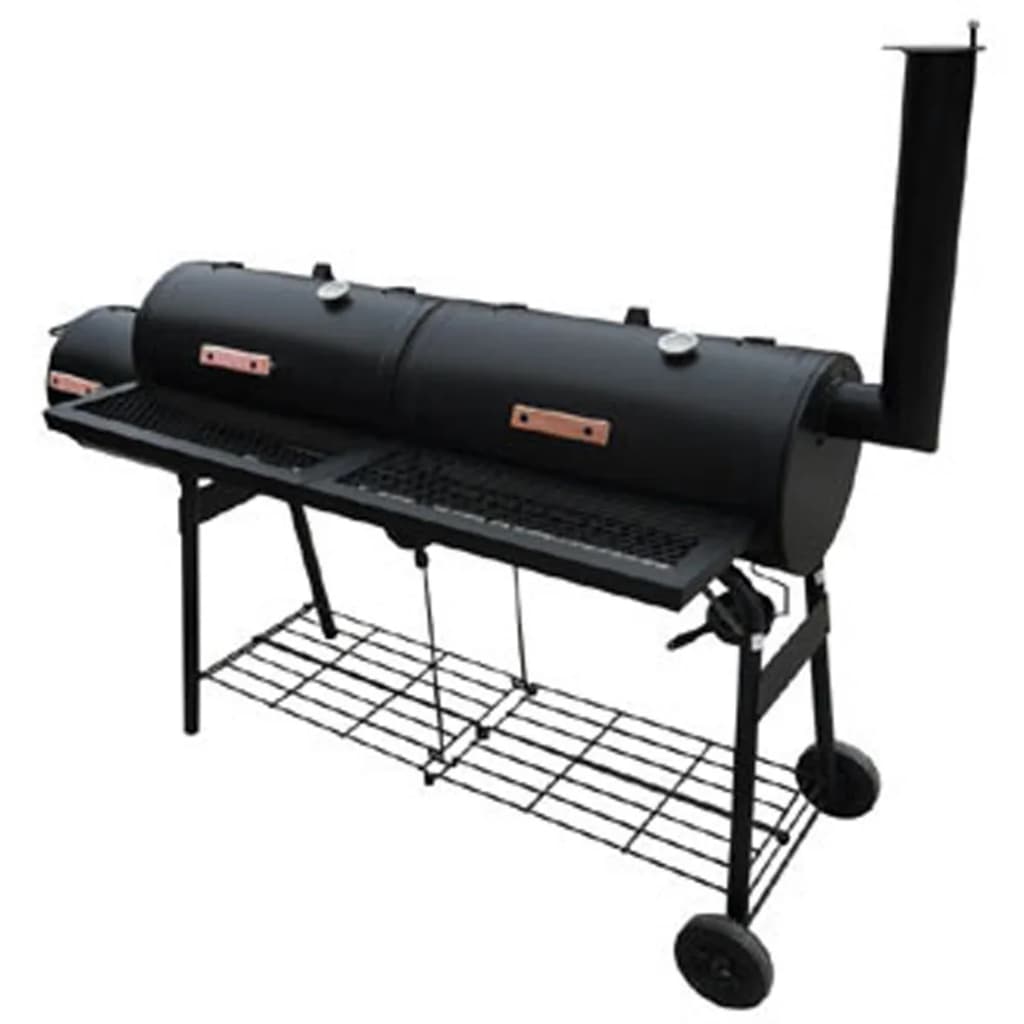 Vidaxl Smokbecue Nevada XL Black