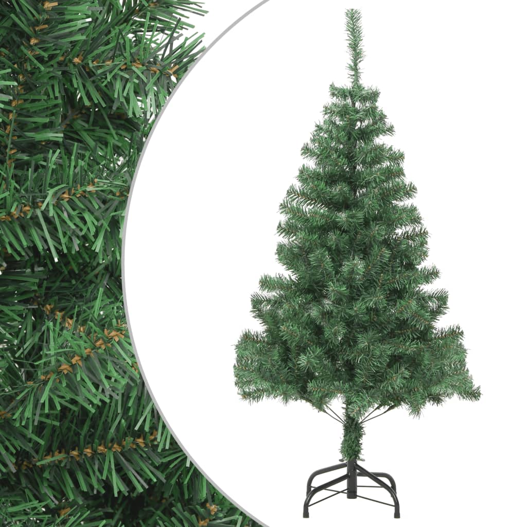 Vidaxl kunstkerstboom ze stalowym standardem 910 gałęzi 210 cm