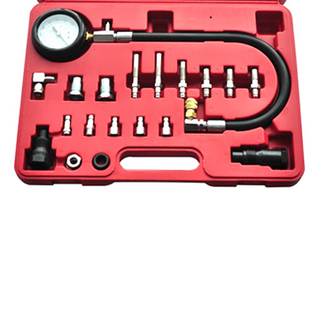 Vidaxl 20-part compression tester set for diesel engines