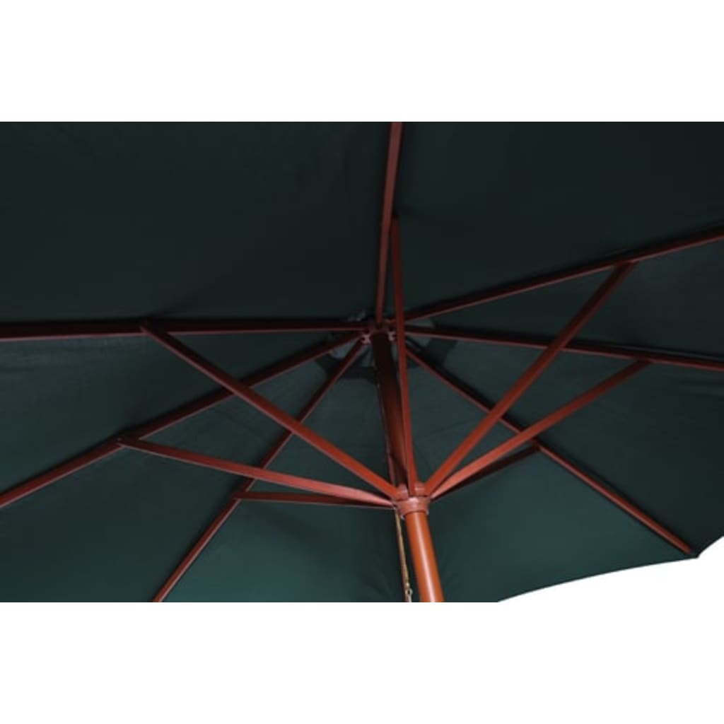 Vidaxl Parasol 258 cm grön