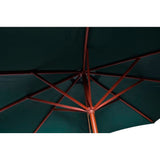 Vidaxl Parasol 258 cm grön