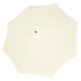 Vidaxl Parasol 300x258 cm de arena blanca