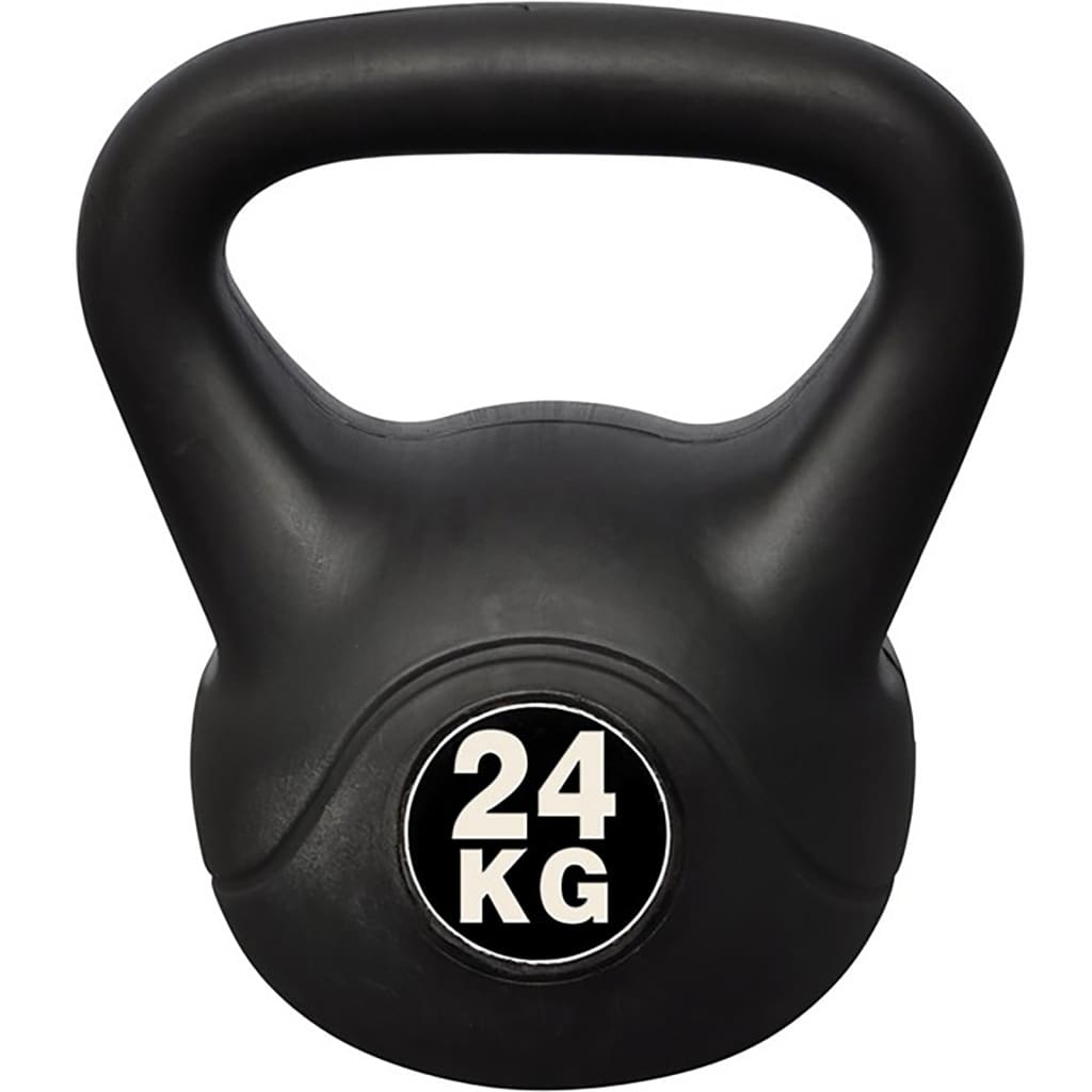 Vidaxl Kettlebell con mantello di plastica 24 kg