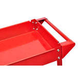 Vidaxl 2 St Tool Trolley mat 2 Regaler 100 kg