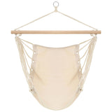 Vidaxl Hanging chair Creme White (Large)