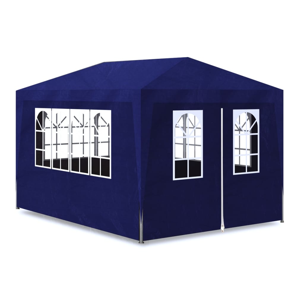 Vidaxl Partytent 3x4 m blau