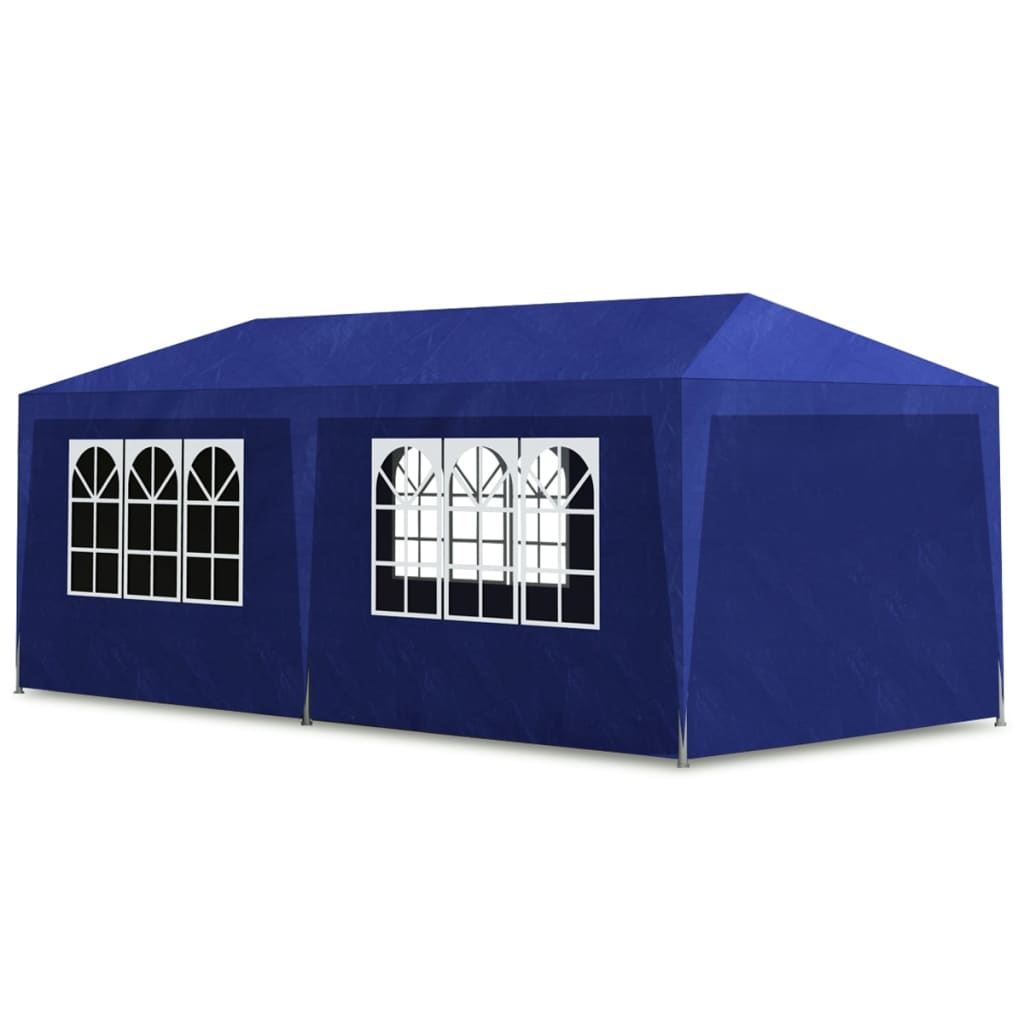 Vidaxl Partytent 3x6 m blau