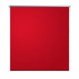 Vidaxl Roller Blind Danning 80 x 175 cm rosso