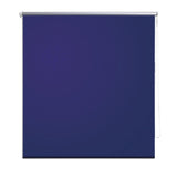 Vidaxl rullo blackout cieco 80 x 175 cm blu navy