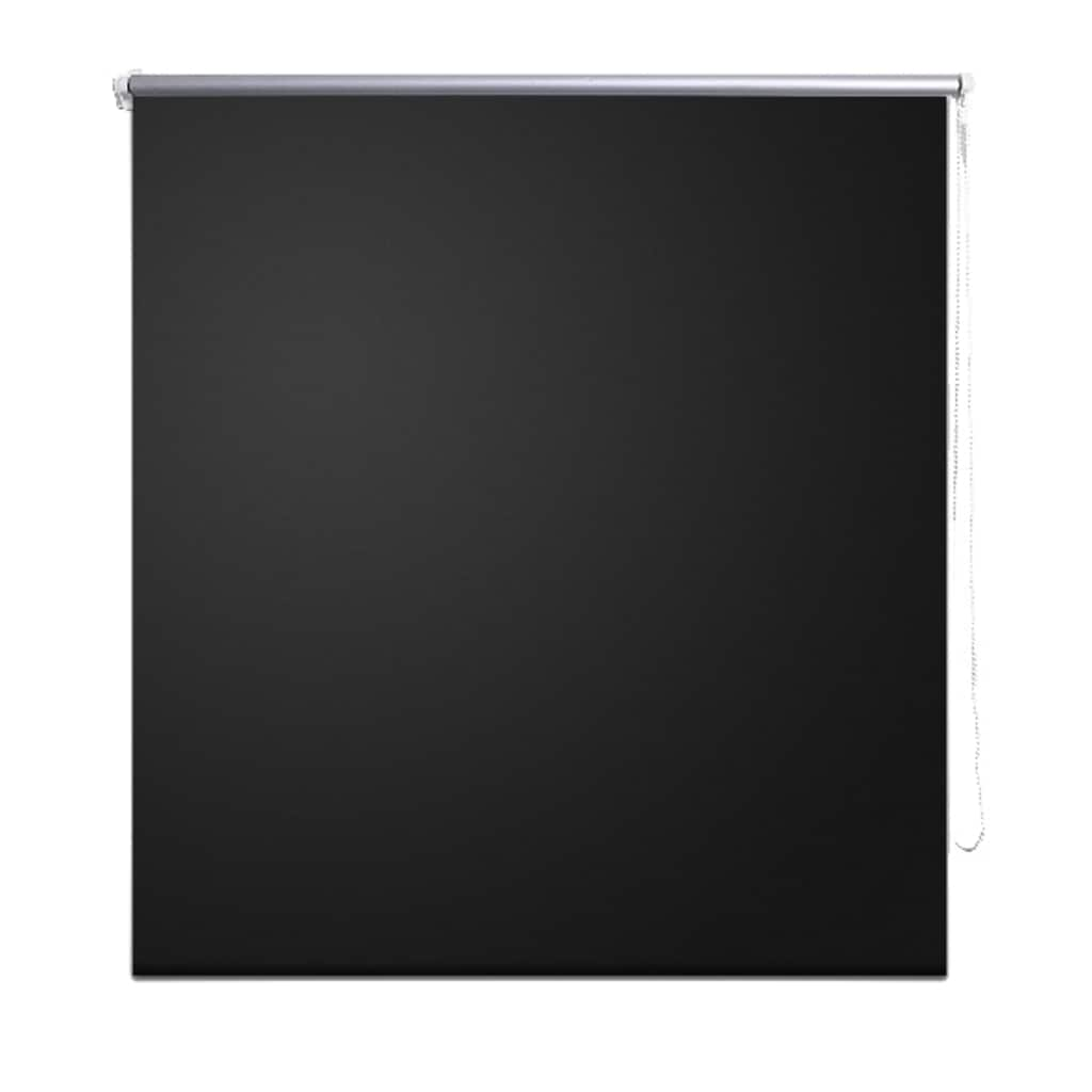 Vidaxl Roller Blind Damning 100 x 175 cm svart