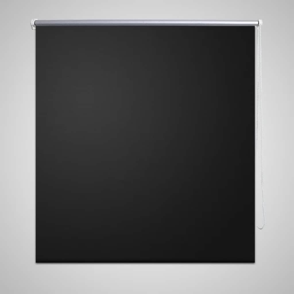 Vidaxl Roller Blind Danning 160 x 175 cm nero